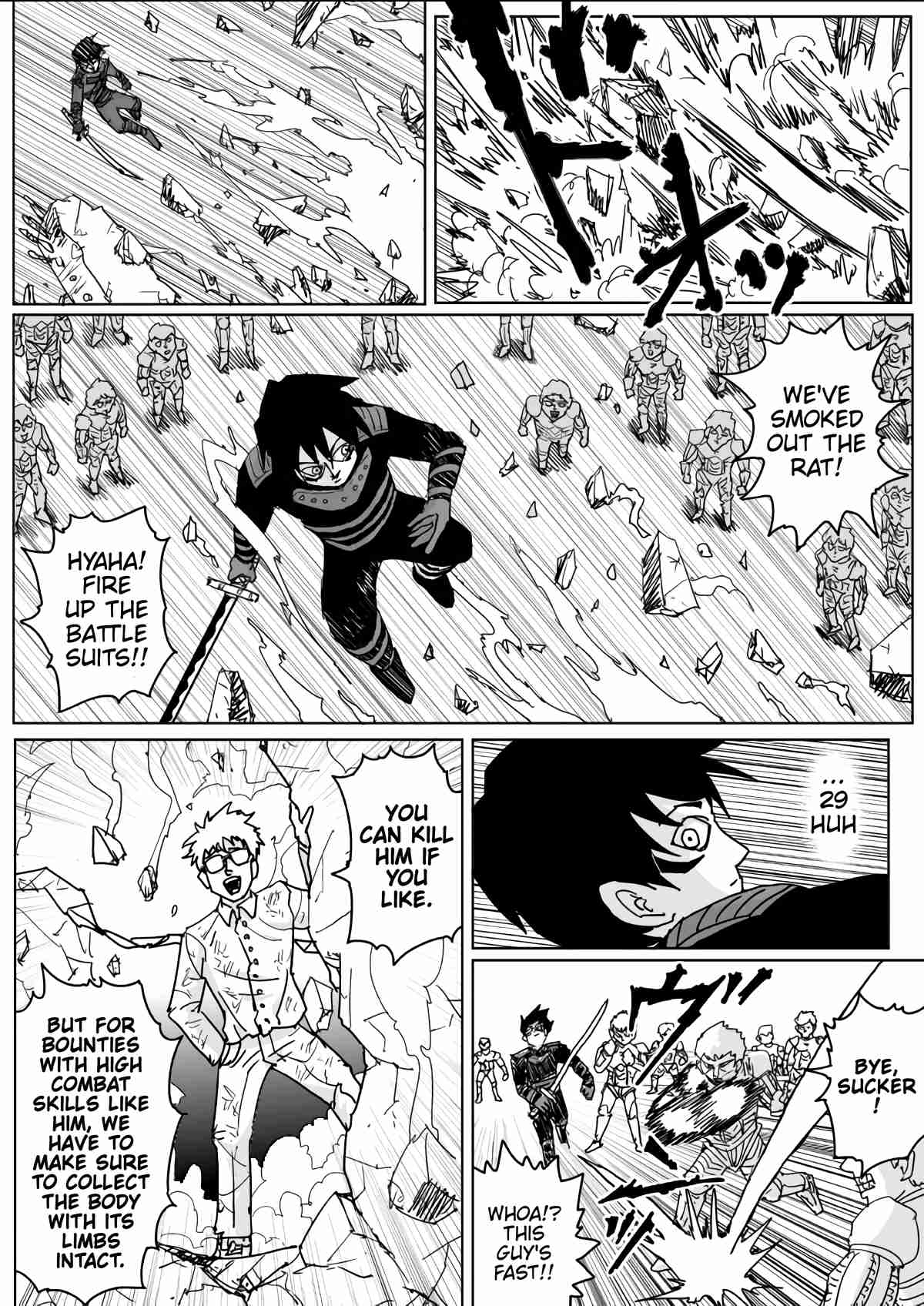 One Punch Man (Webcomic/Original) Ch. 132