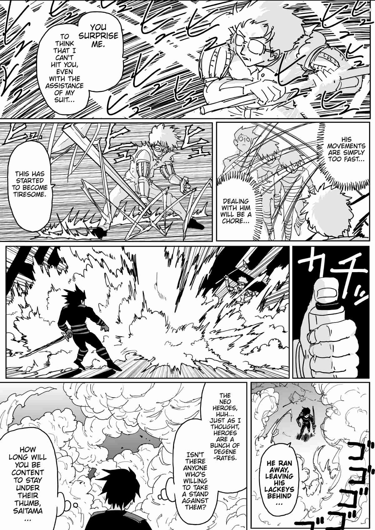 One Punch Man (Webcomic/Original) Ch. 132