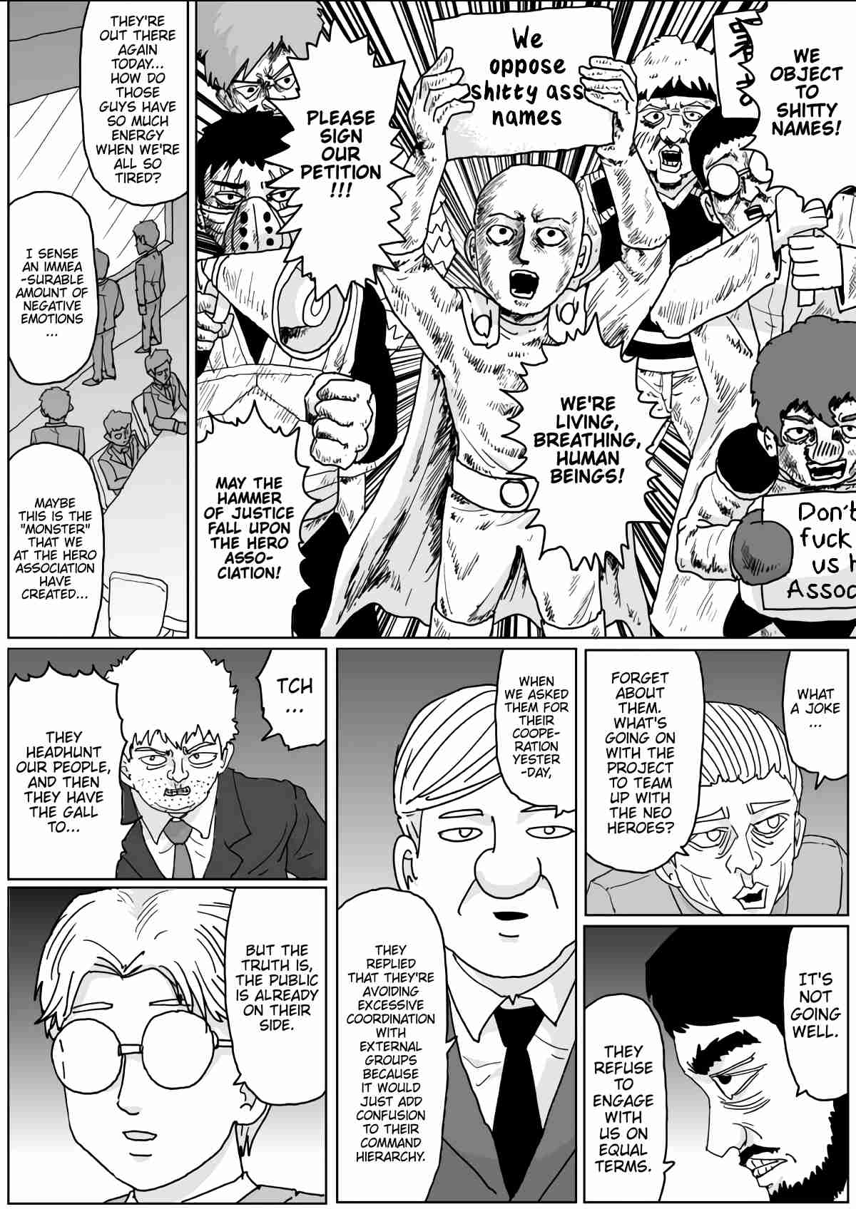 One Punch Man (Webcomic/Original) Ch. 132