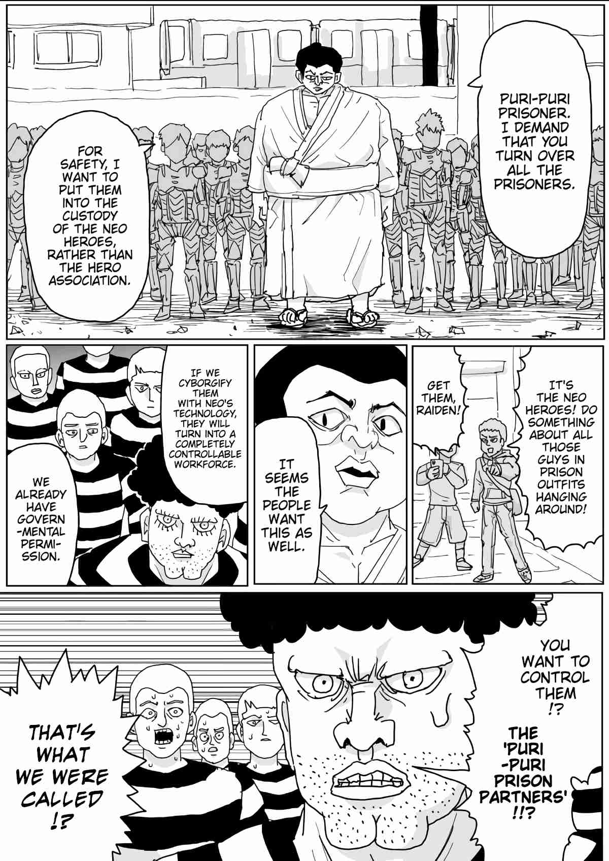 One Punch Man (Webcomic/Original) Ch. 132