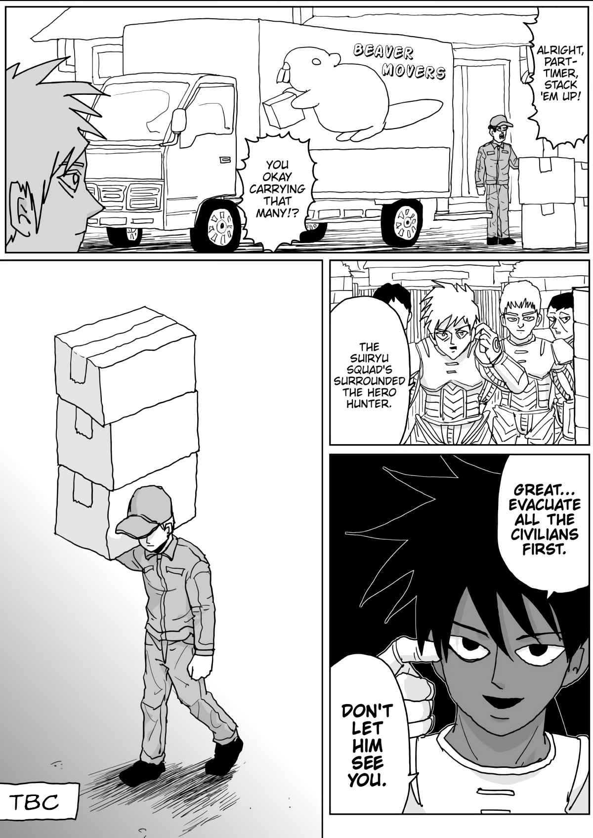 One Punch Man (Webcomic/Original) Ch. 132