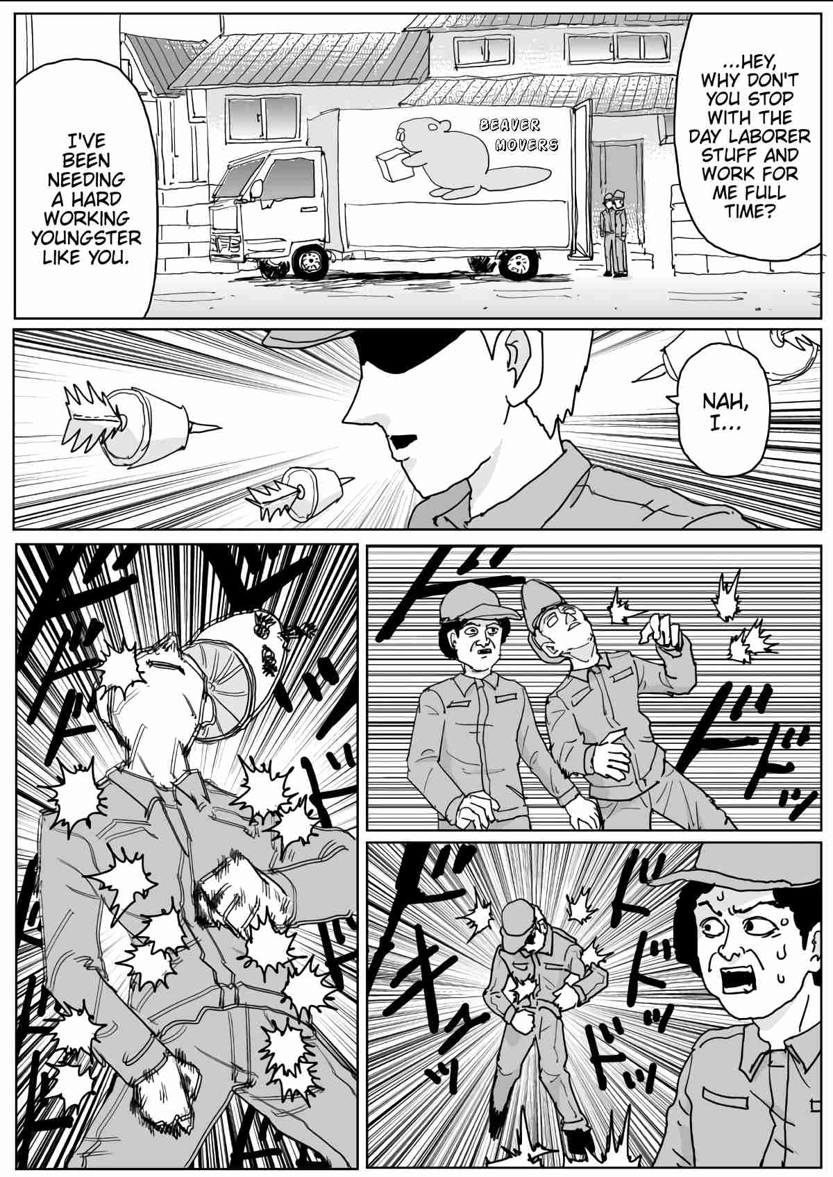 One Punch Man (Webcomic/Original) Ch. 133