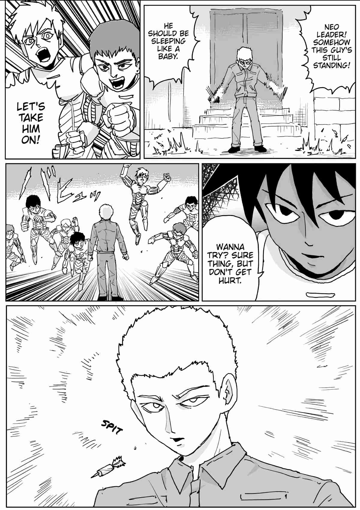 One Punch Man (Webcomic/Original) Ch. 133