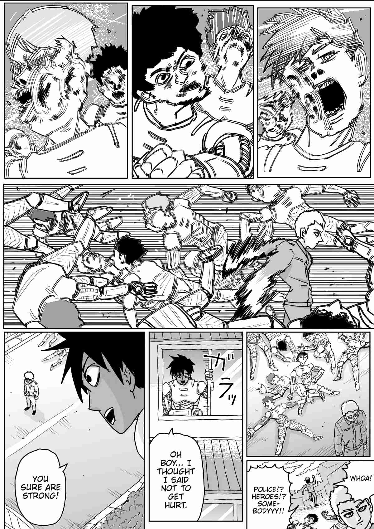 One Punch Man (Webcomic/Original) Ch. 133