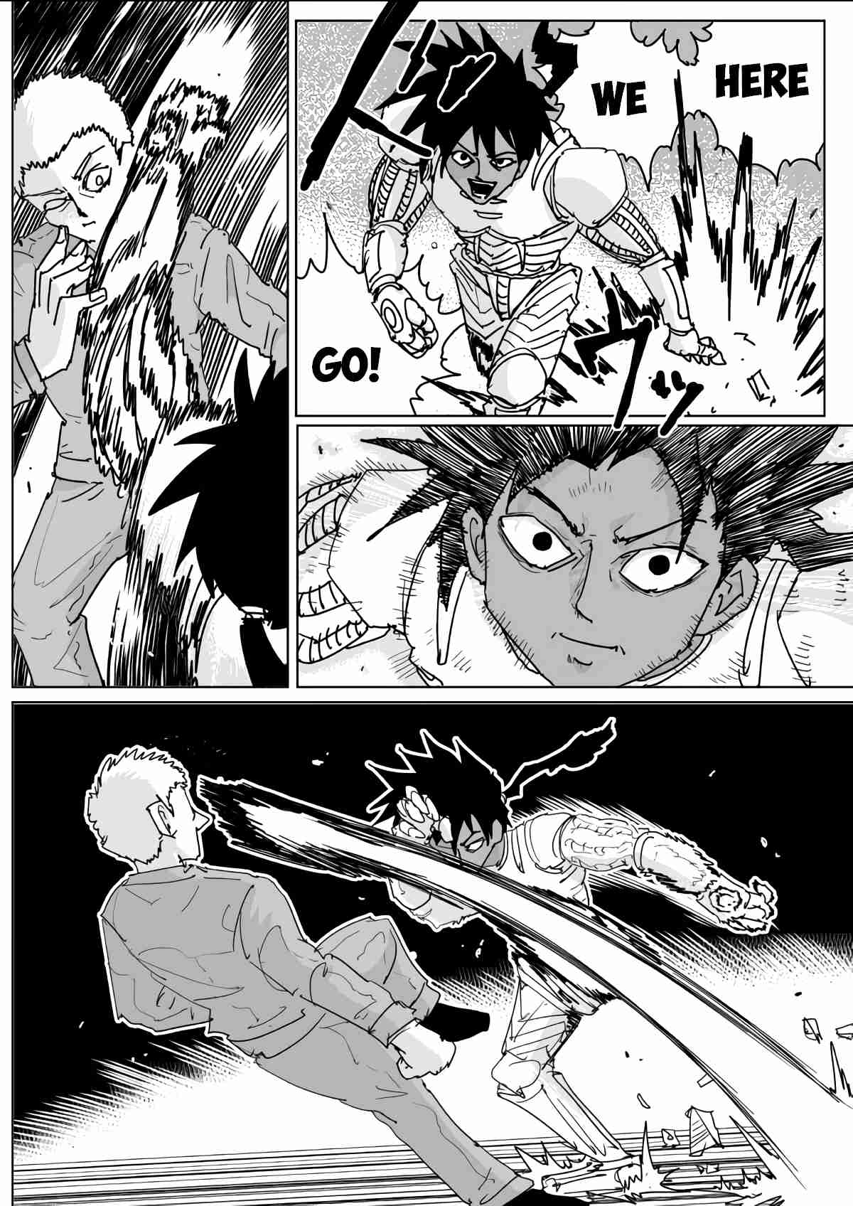 One Punch Man (Webcomic/Original) Ch. 133