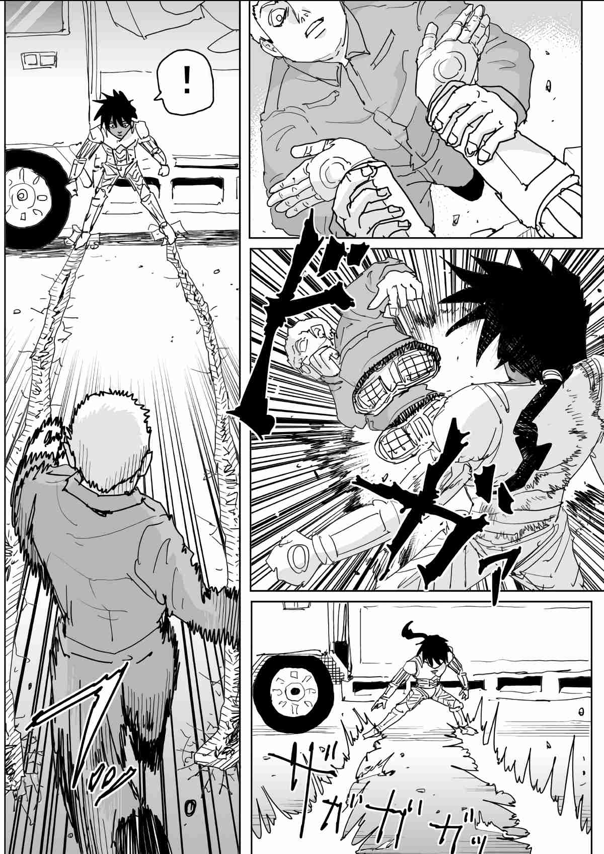One Punch Man (Webcomic/Original) Ch. 133