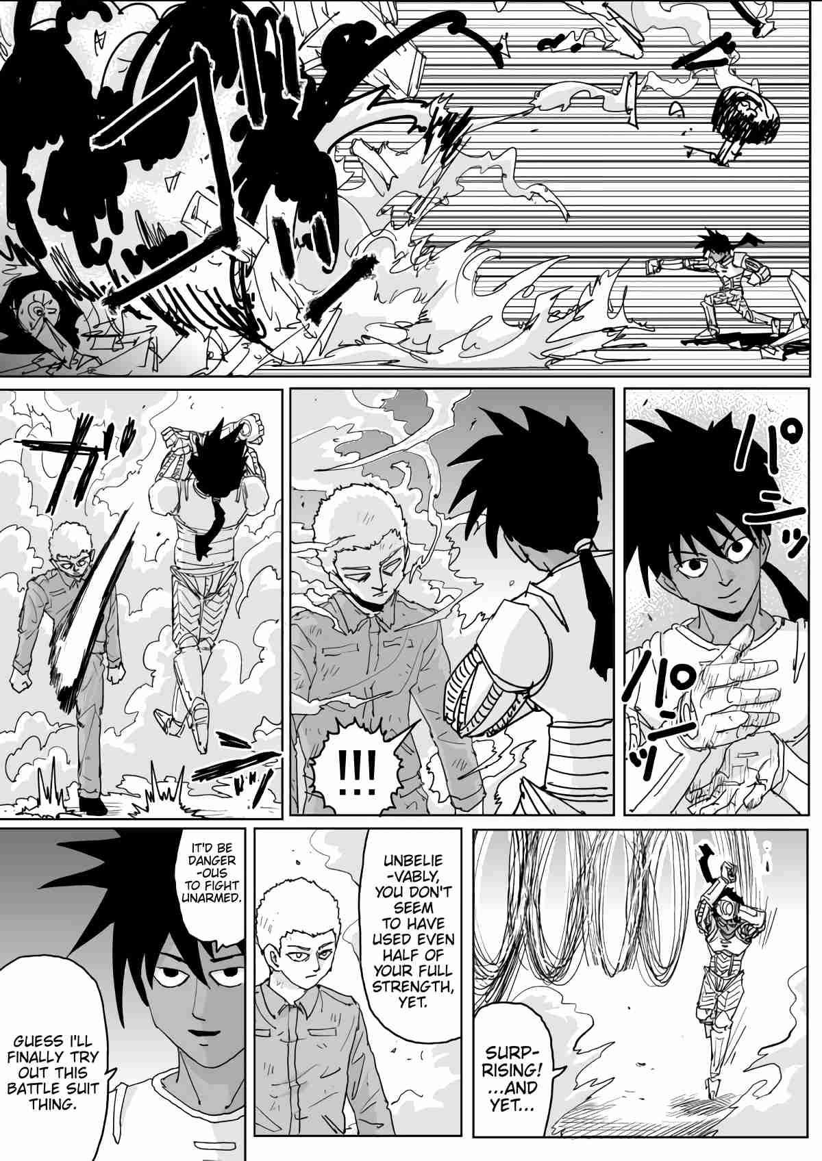 One Punch Man (Webcomic/Original) Ch. 133