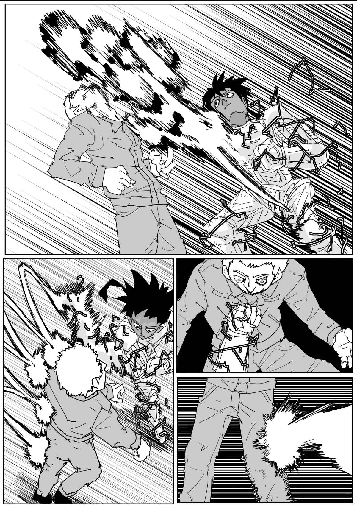 One Punch Man (Webcomic/Original) Ch. 133