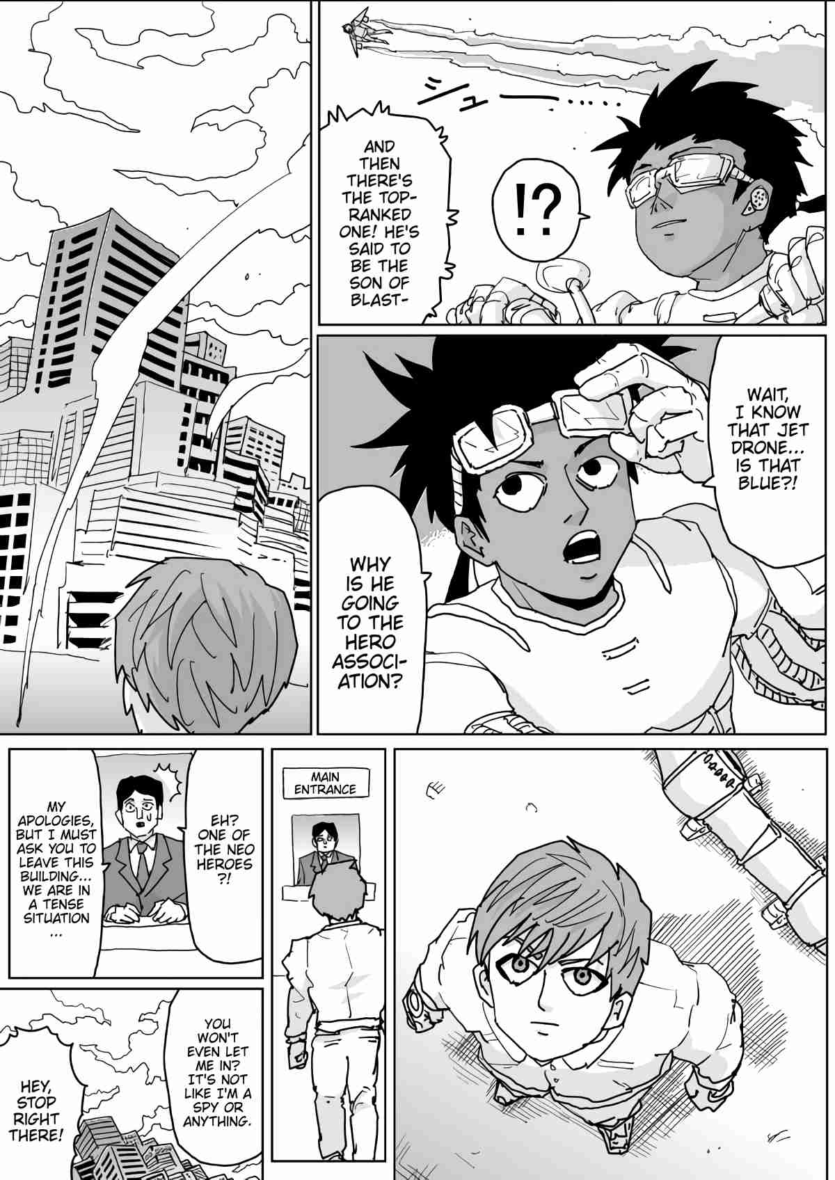 One Punch Man (Webcomic/Original) Ch. 134