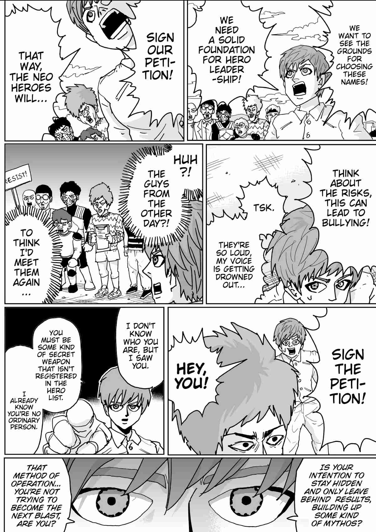 One Punch Man (Webcomic/Original) Ch. 134