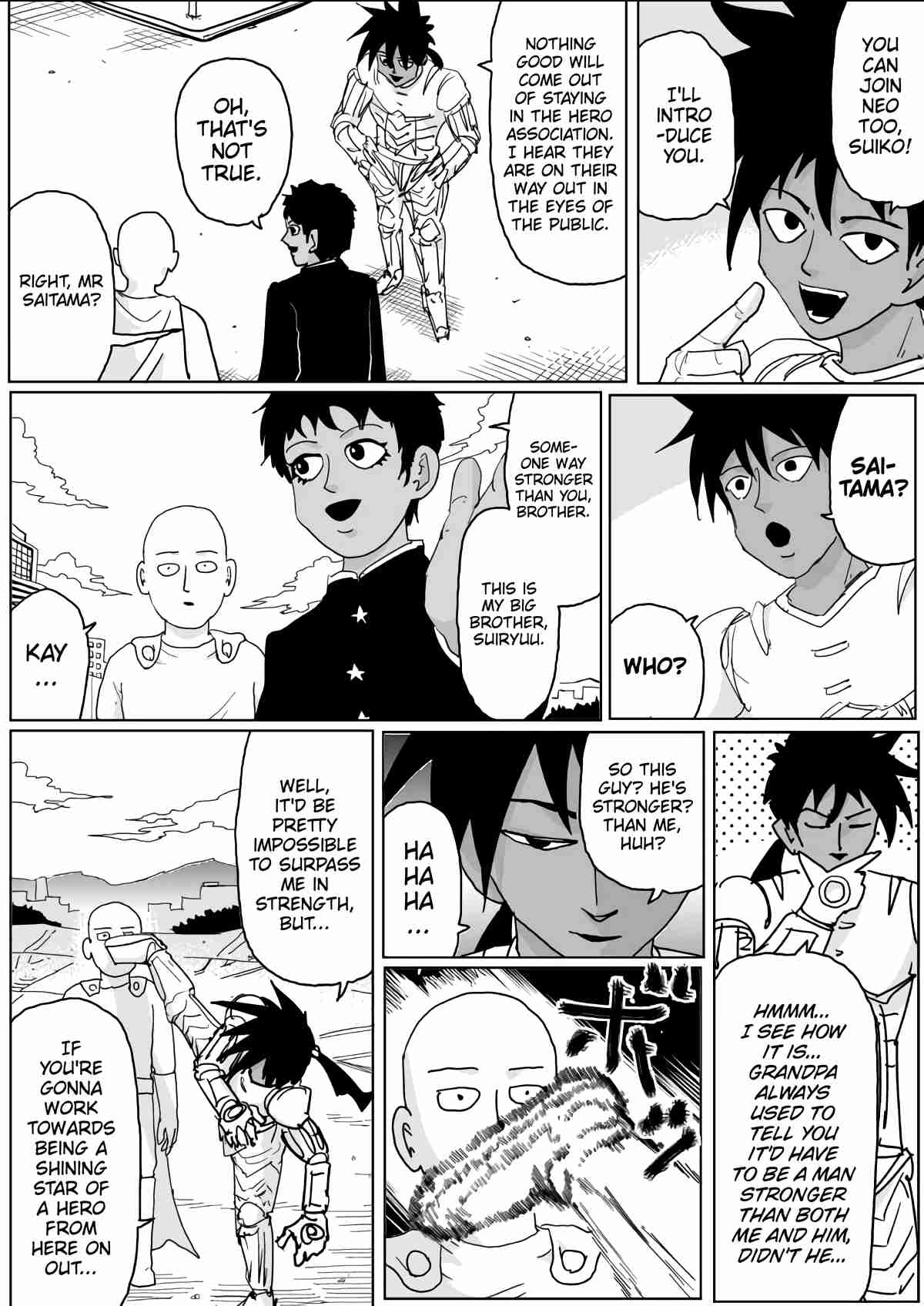 One Punch Man (Webcomic/Original) Ch. 134