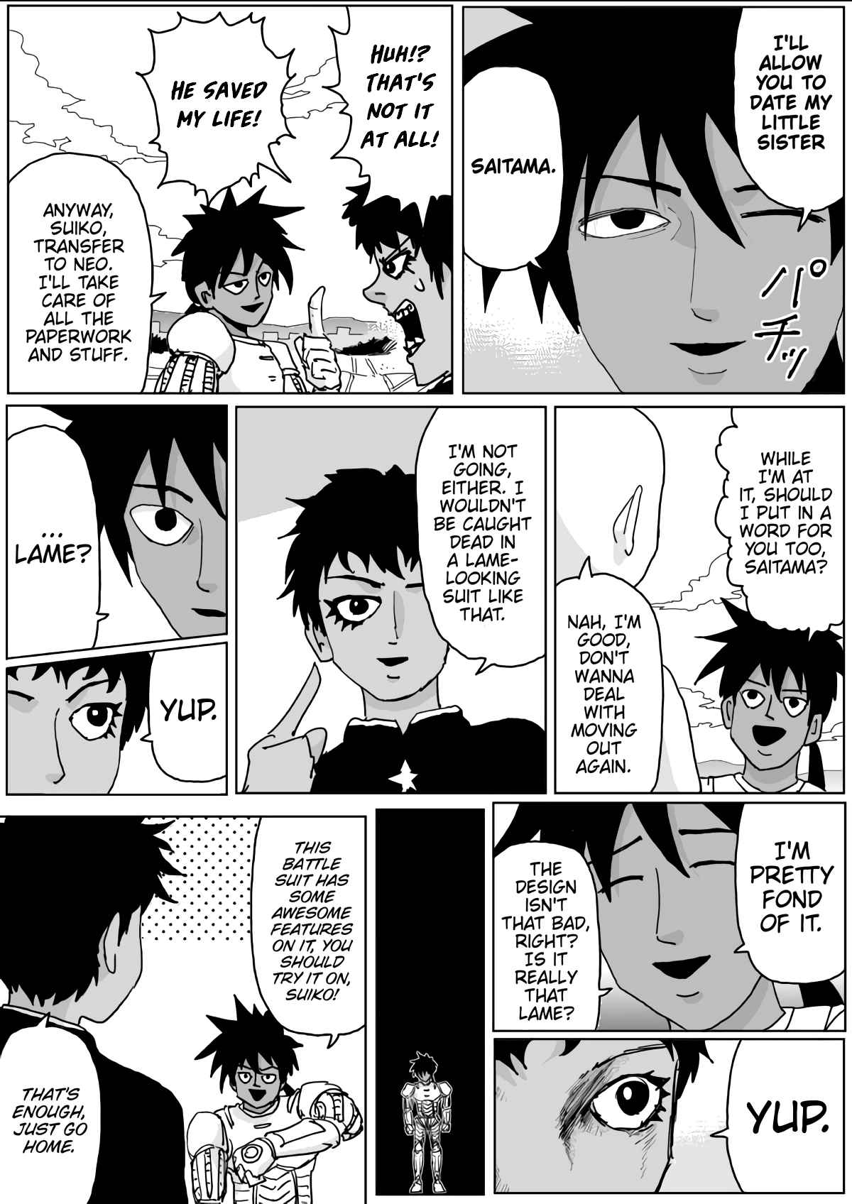 One Punch Man (Webcomic/Original) Ch. 134