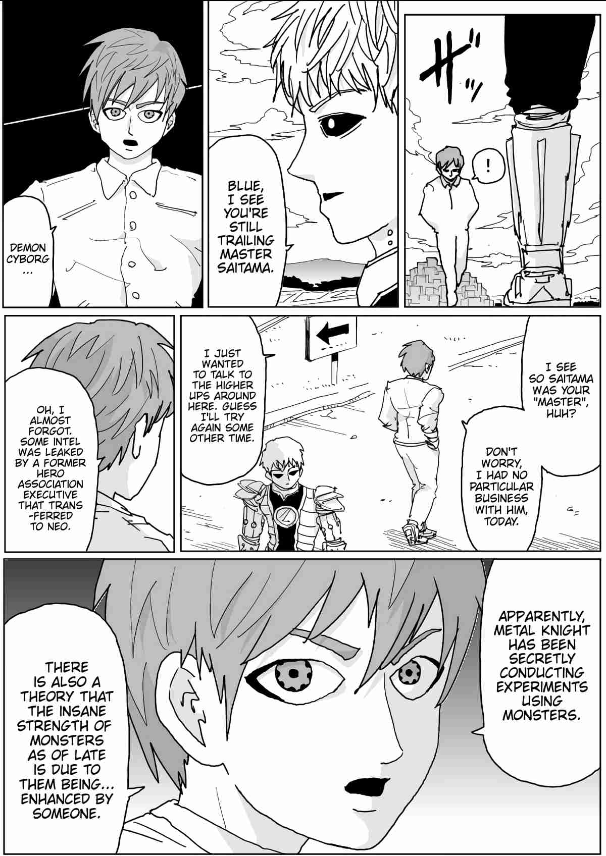 One Punch Man (Webcomic/Original) Ch. 134