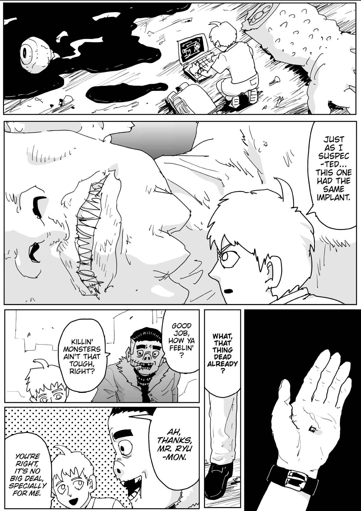 One Punch Man (Webcomic/Original) Ch. 135