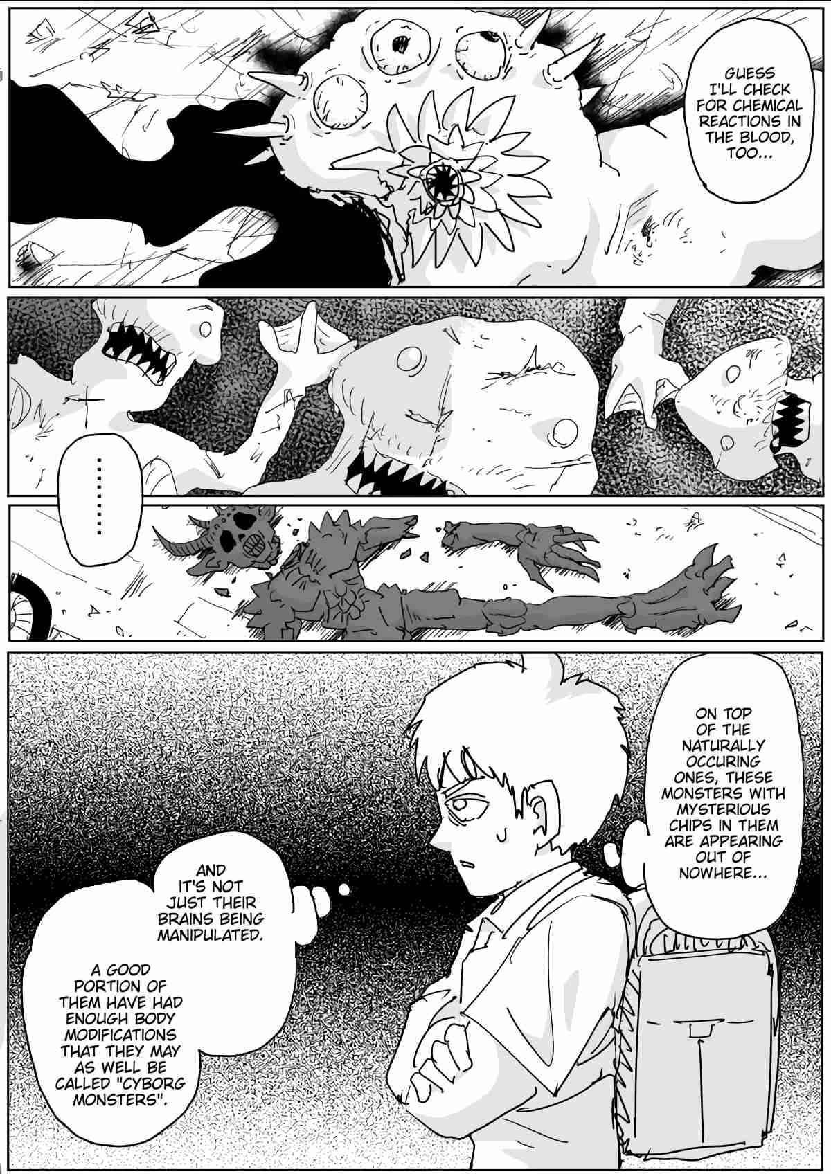 One Punch Man (Webcomic/Original) Ch. 135