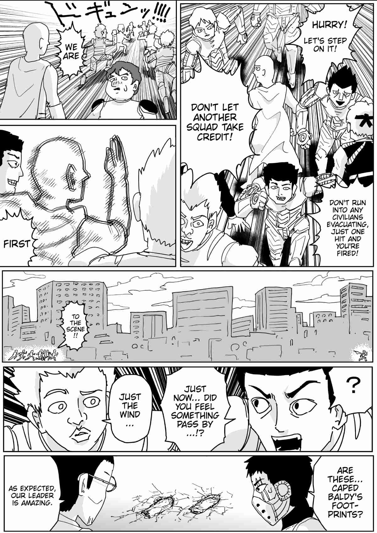 One Punch Man (Webcomic/Original) Ch. 135