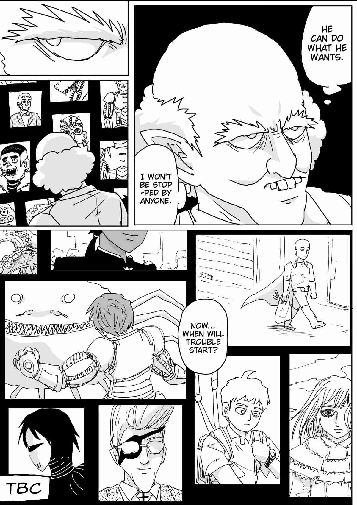 One Punch Man (Webcomic/Original) Ch. 135
