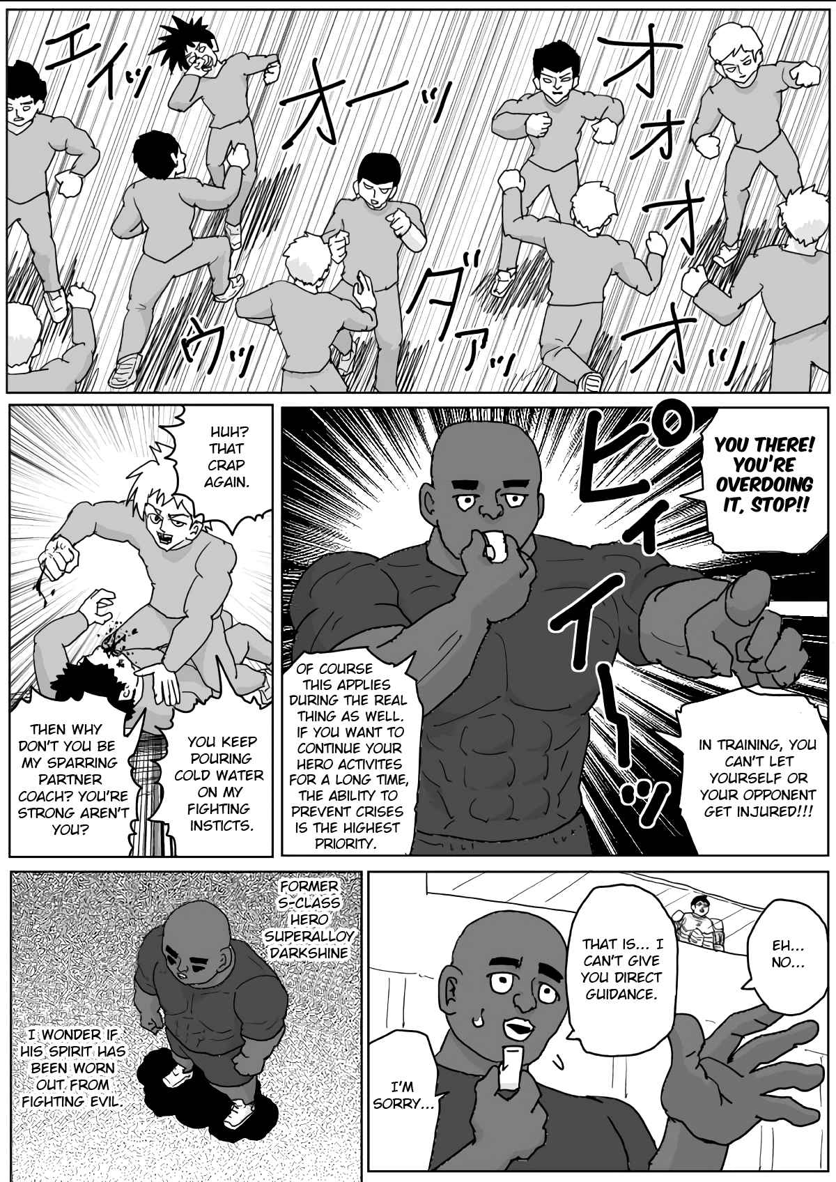 One Punch Man (Webcomic/Original) Ch. 136