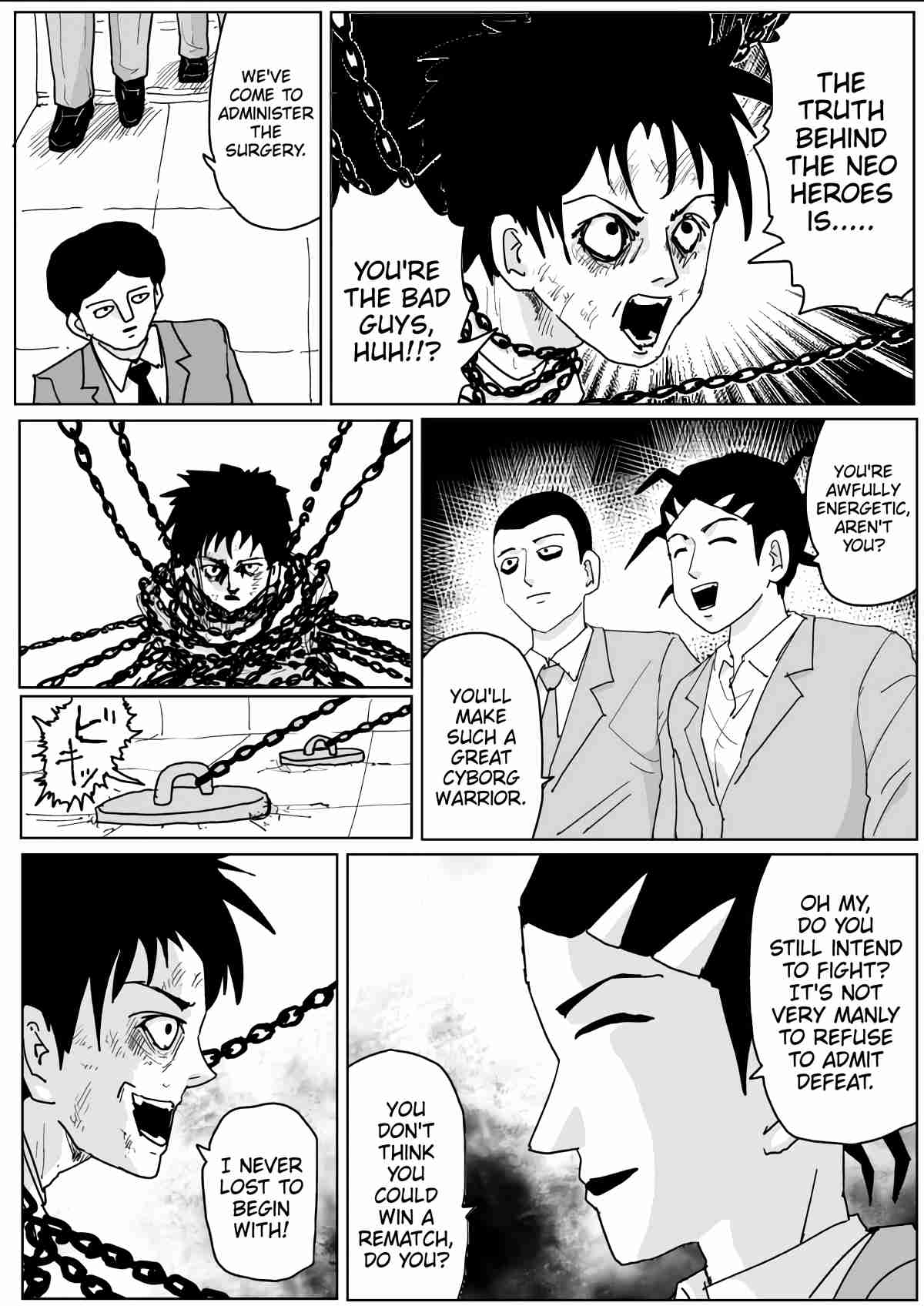 One Punch Man (Webcomic/Original) Ch. 137