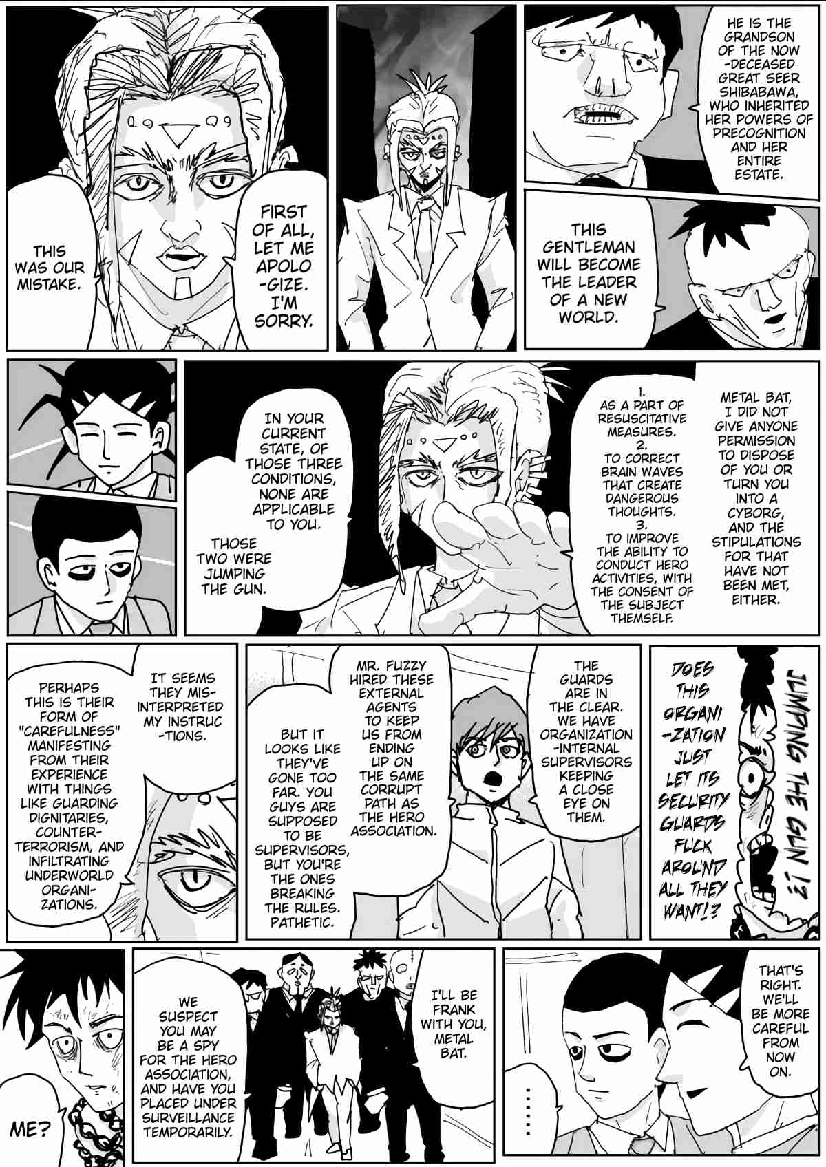 One Punch Man (Webcomic/Original) Ch. 137