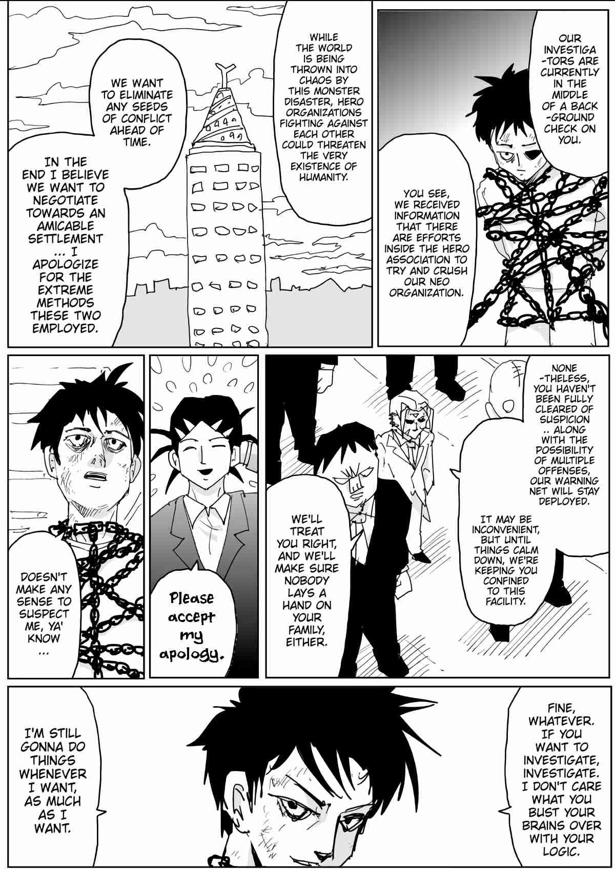 One Punch Man (Webcomic/Original) Ch. 137