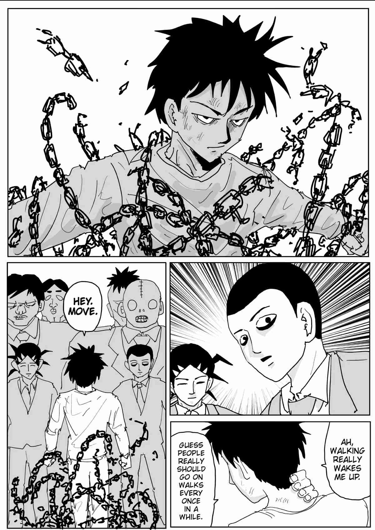 One Punch Man (Webcomic/Original) Ch. 137