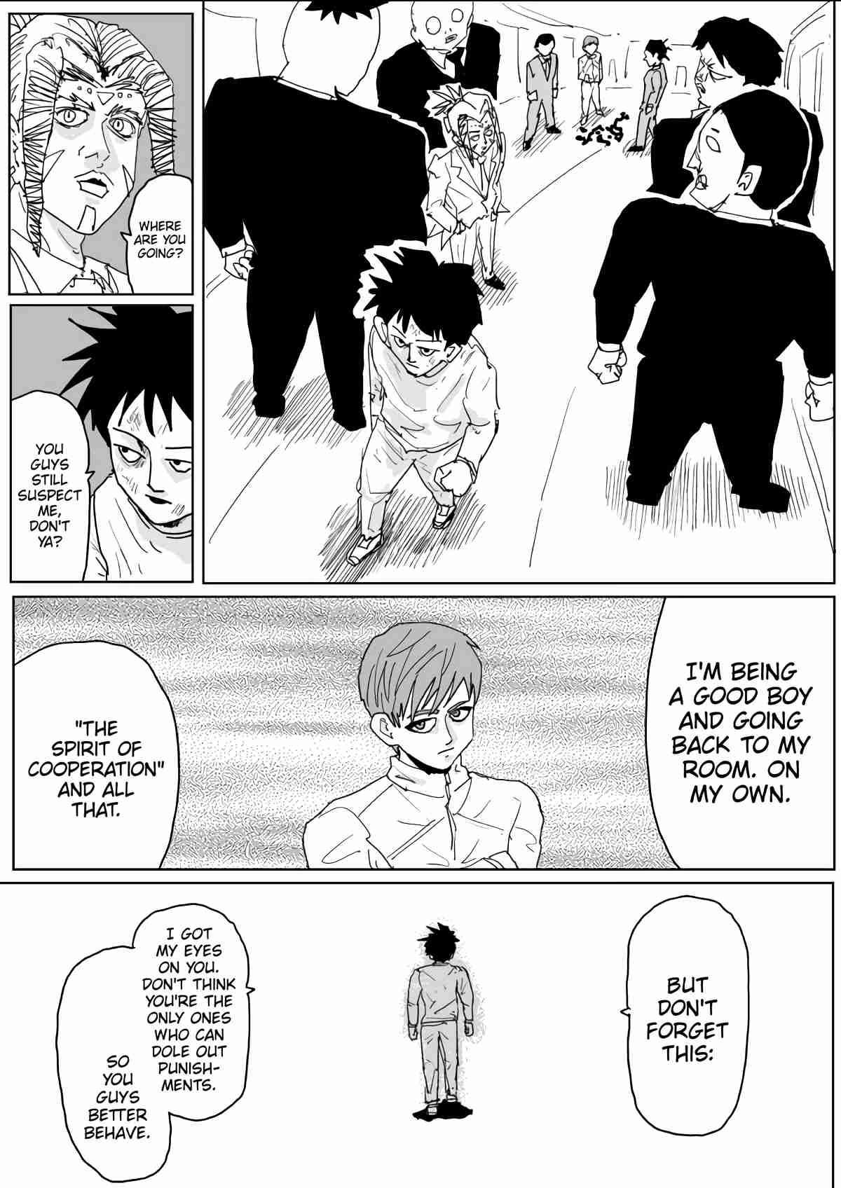 One Punch Man (Webcomic/Original) Ch. 137