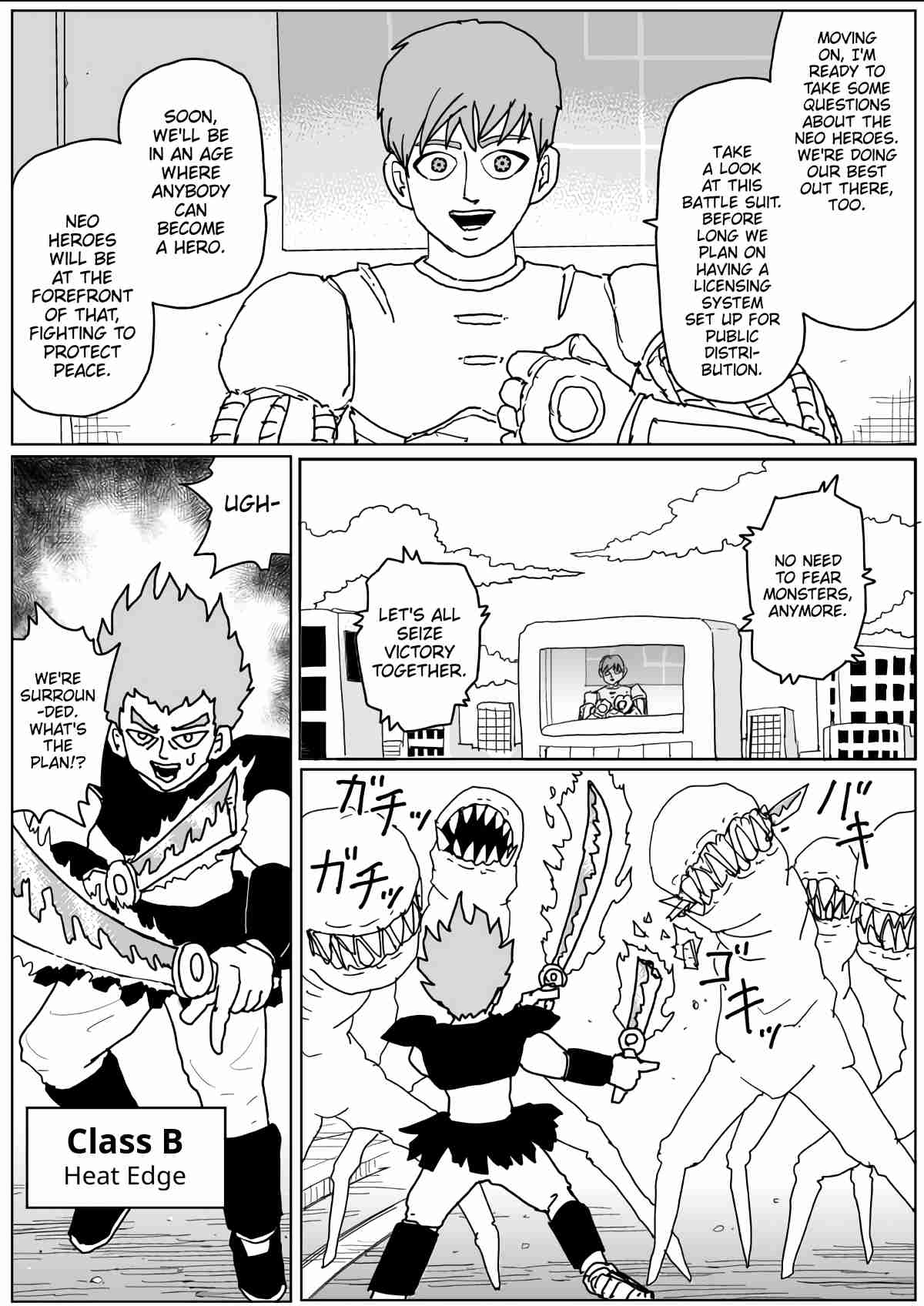 One Punch Man (Webcomic/Original) Ch. 138