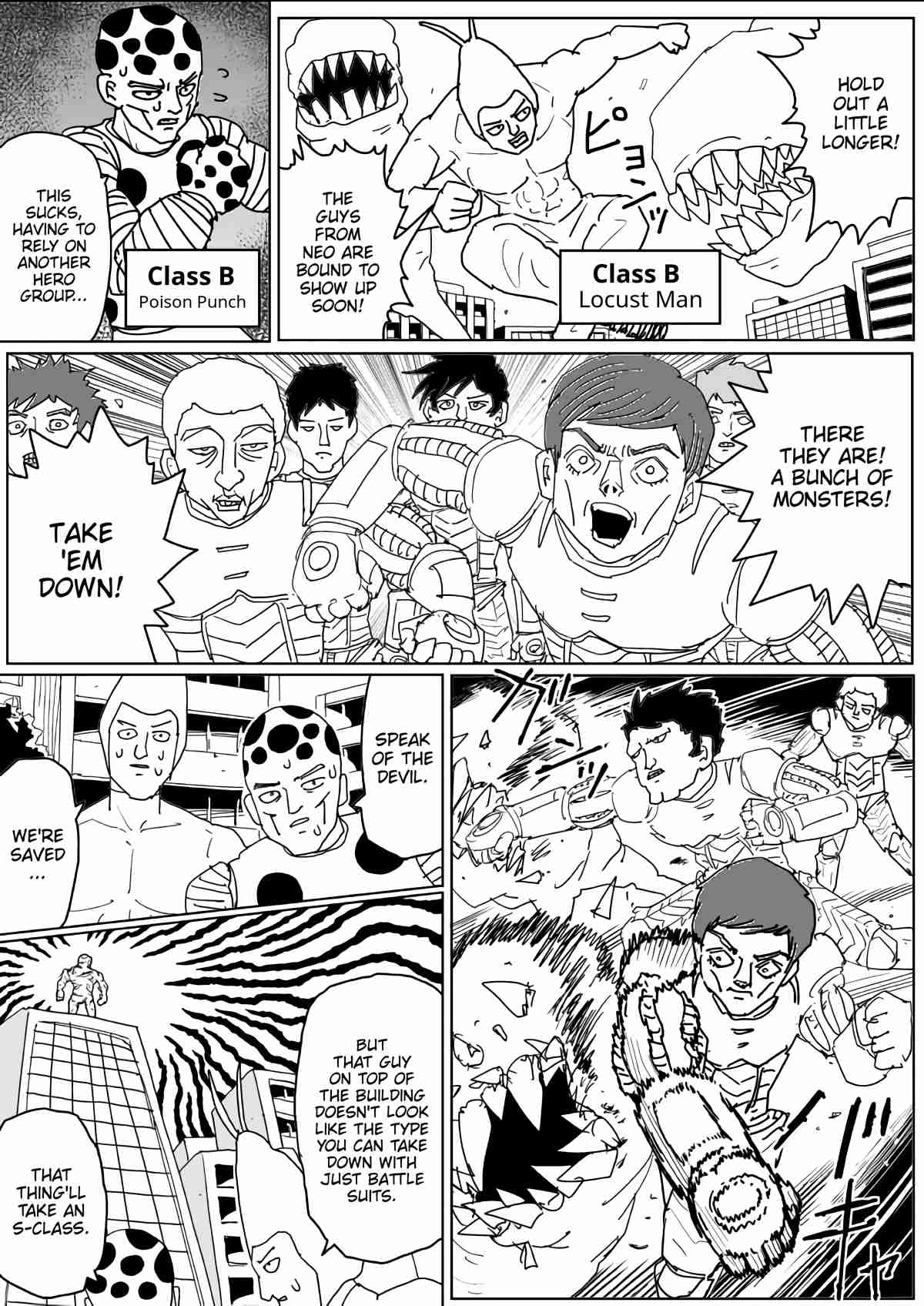 One Punch Man (Webcomic/Original) Ch. 138