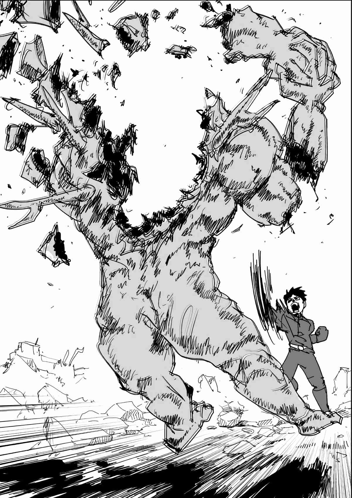 One Punch Man (Webcomic/Original) Ch. 138