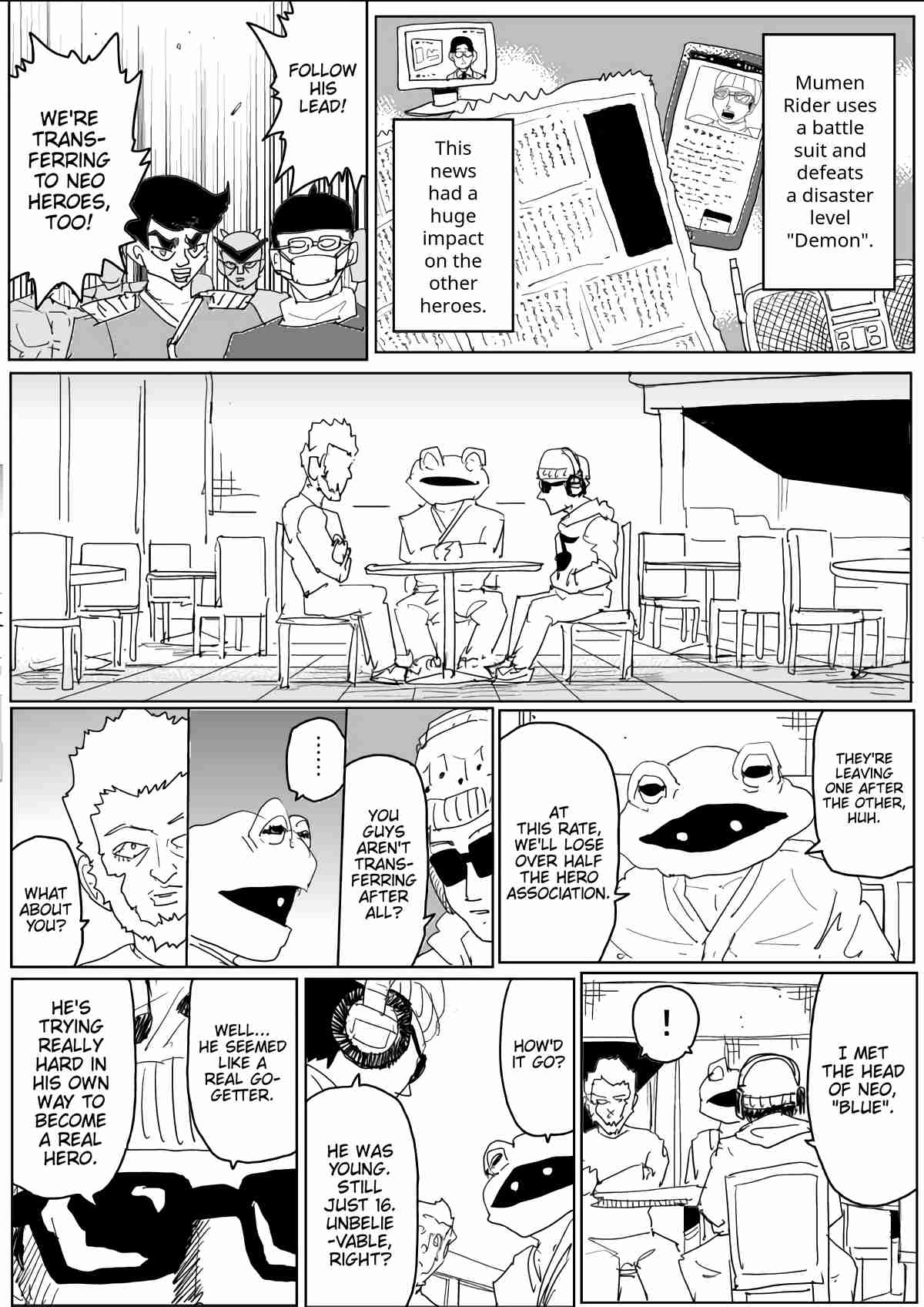 One Punch Man (Webcomic/Original) Ch. 138