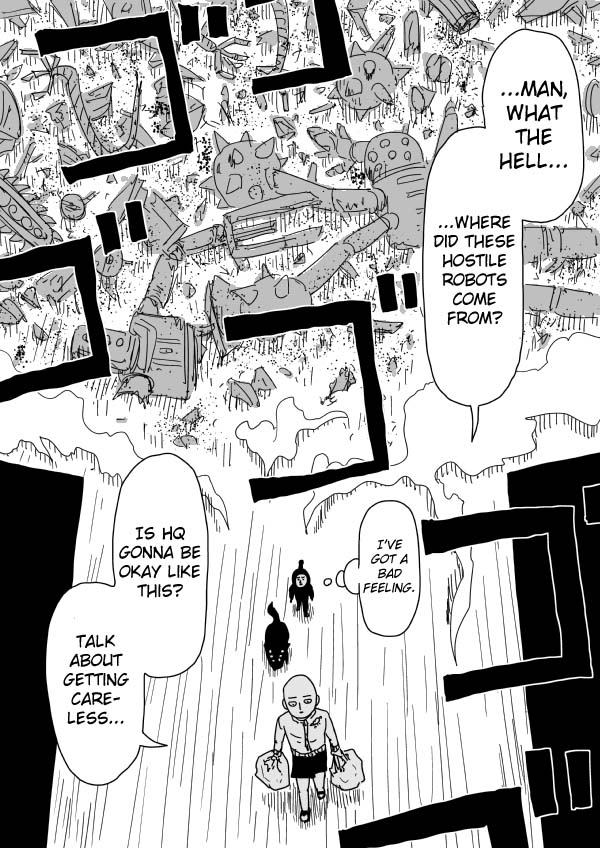 One Punch Man (Webcomic/Original) Ch. 96