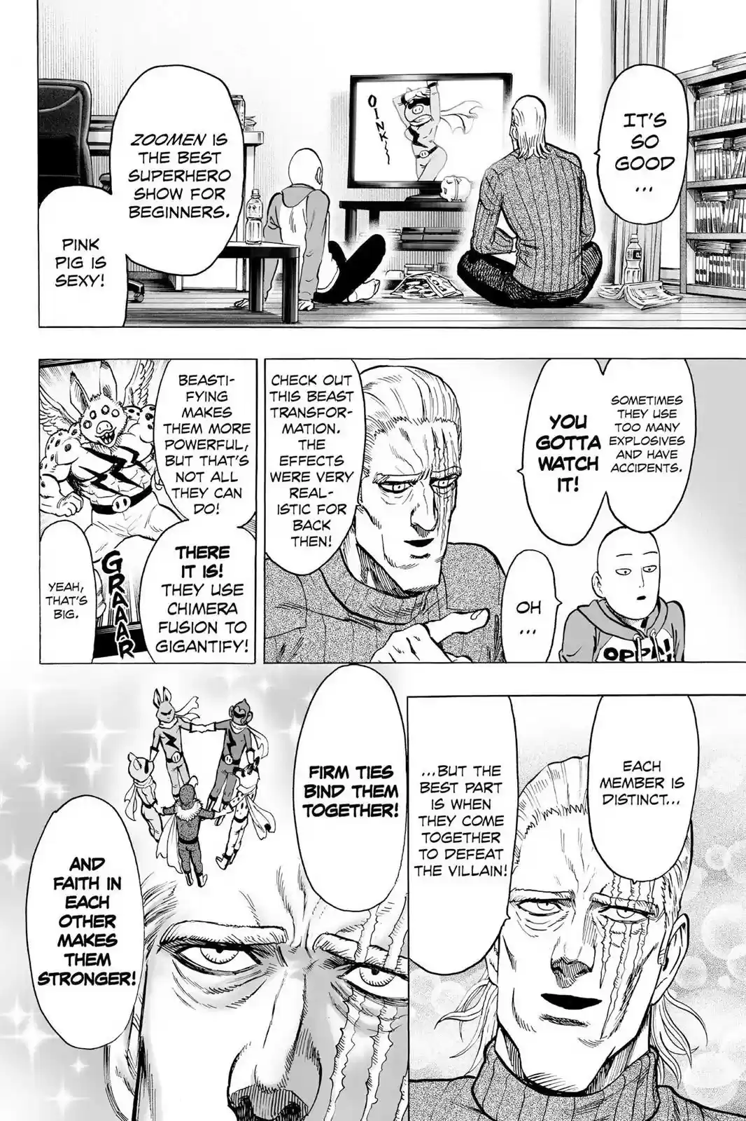 Onepunch-Man Chapter 61.5: Rangers