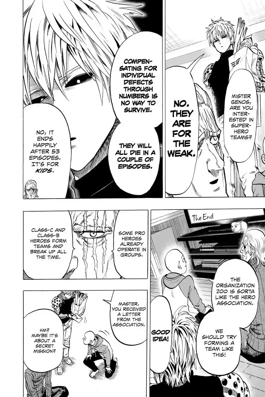 Onepunch-Man Chapter 61.5: Rangers