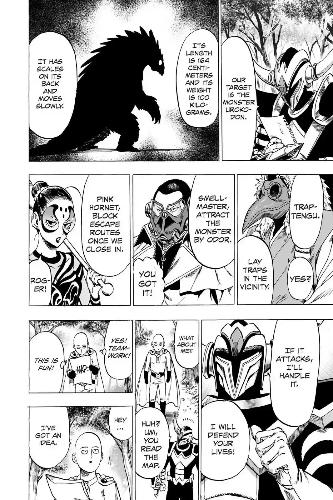 Onepunch-Man Chapter 61.5: Rangers