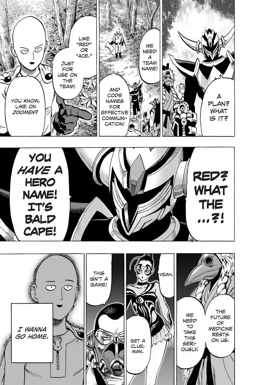 Onepunch-Man Chapter 61.5: Rangers