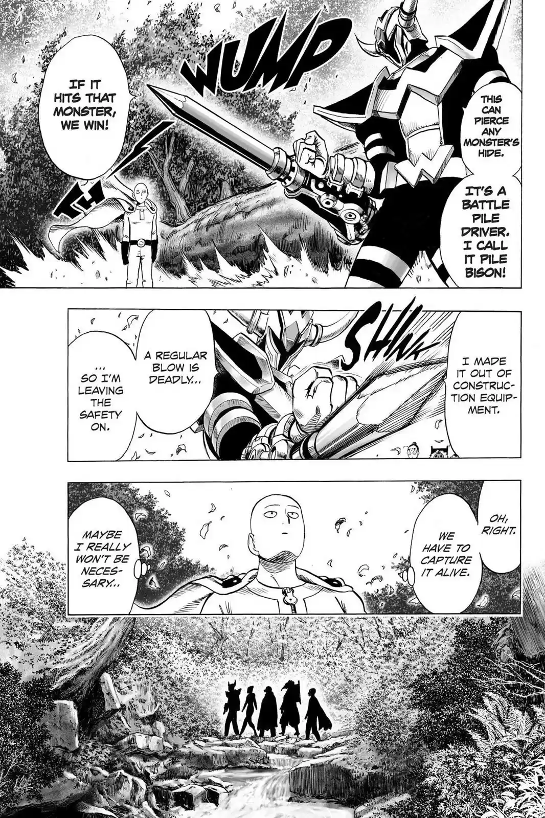 Onepunch-Man Chapter 61.5: Rangers