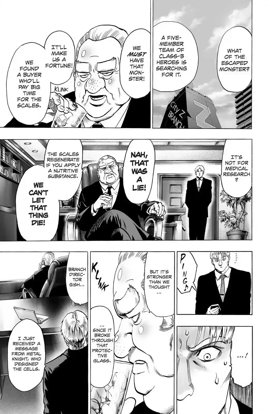 Onepunch-Man Chapter 61.5: Rangers