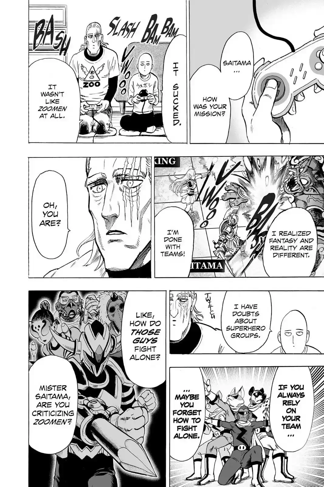 Onepunch-Man Chapter 61.5: Rangers