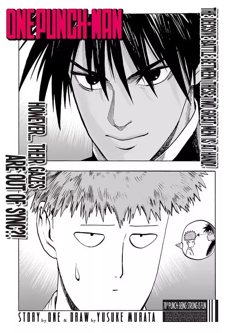 Onepunch-Man Chapter 70.1: Being Strong Is Fun