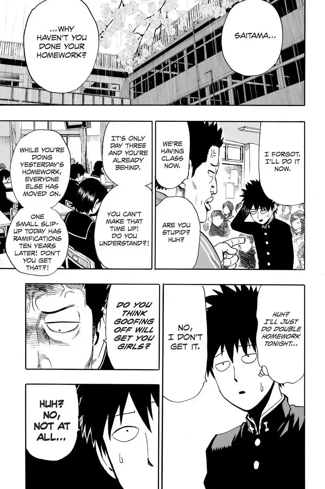 Onepunch-Man Chapter 8.5 : Extra Chapter: 200 Yen