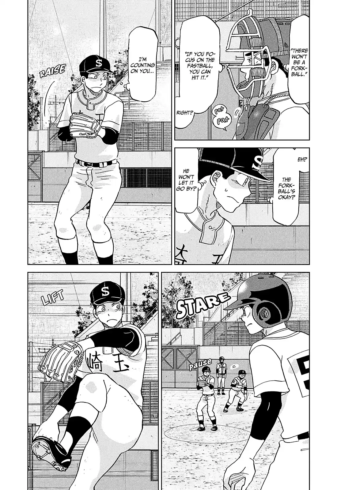 Ookiku Furikabutte Chapter 151