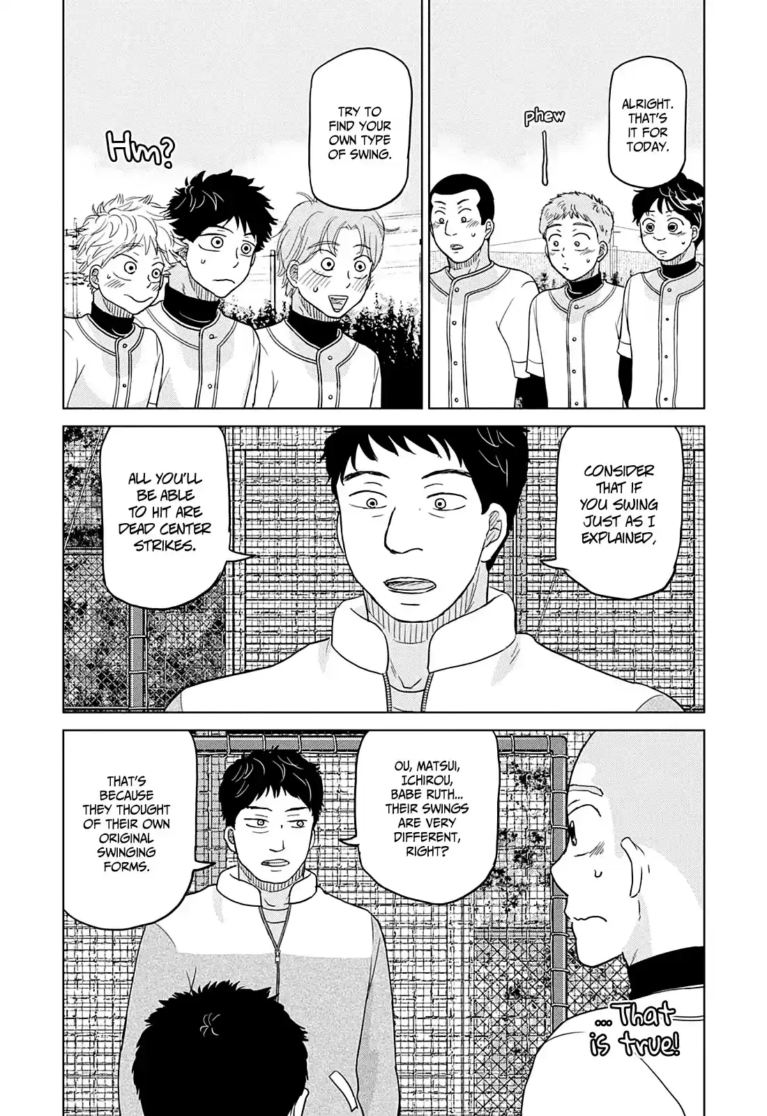 Ookiku Furikabutte Chapter 158