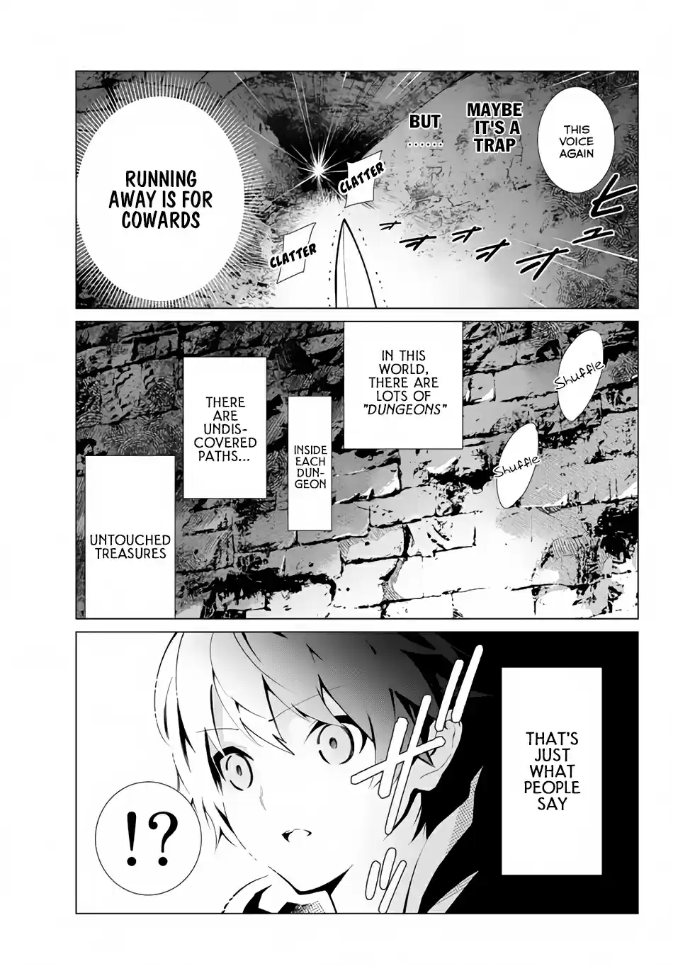 Ore dake Haireru Kakushi Dungeon: Kossori Kitaete Sekai Saikyou Ch. 1