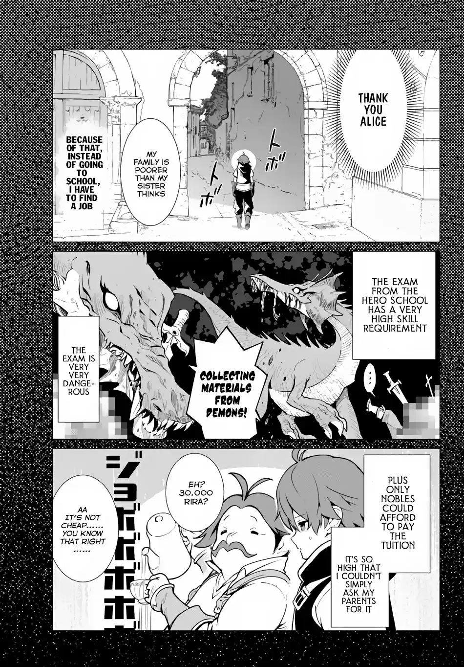 Ore dake Haireru Kakushi Dungeon: Kossori Kitaete Sekai Saikyou Ch. 1