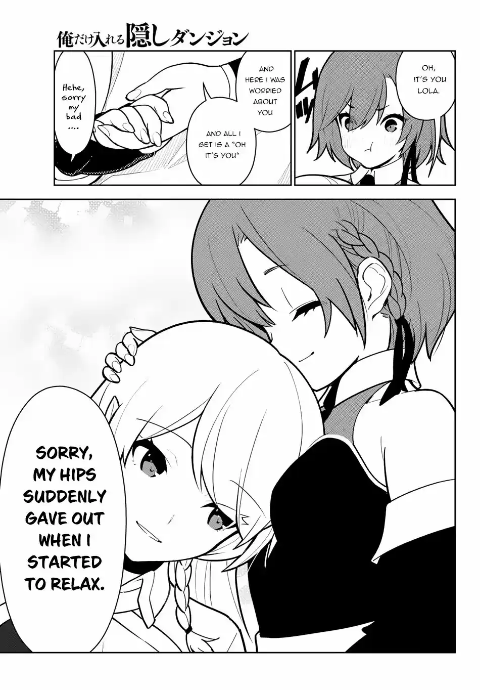 Ore dake Haireru Kakushi Dungeon: Kossori Kitaete Sekai Saikyou Ch. 10