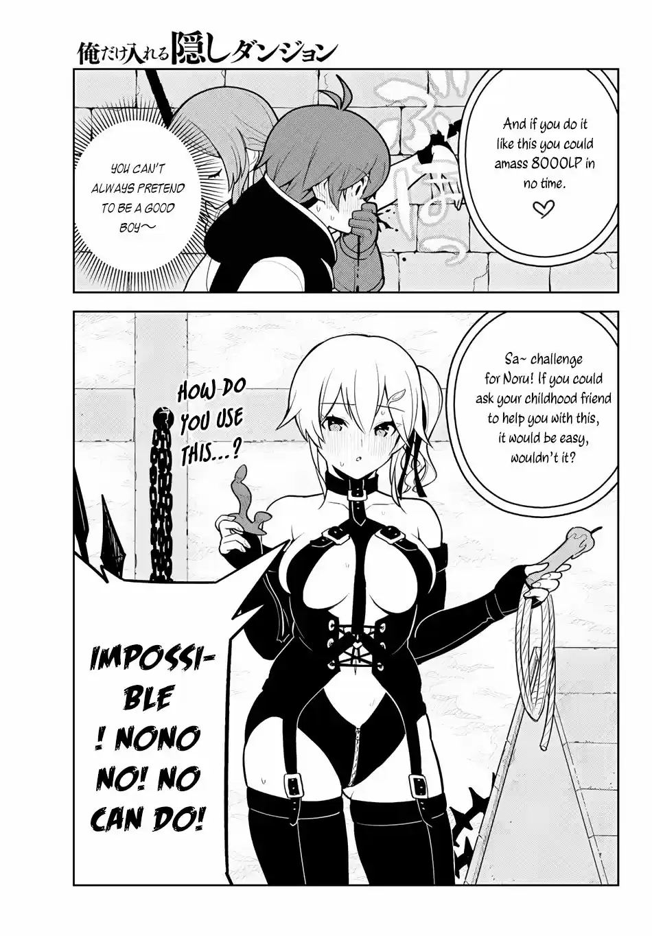 Ore dake Haireru Kakushi Dungeon: Kossori Kitaete Sekai Saikyou Ch. 10