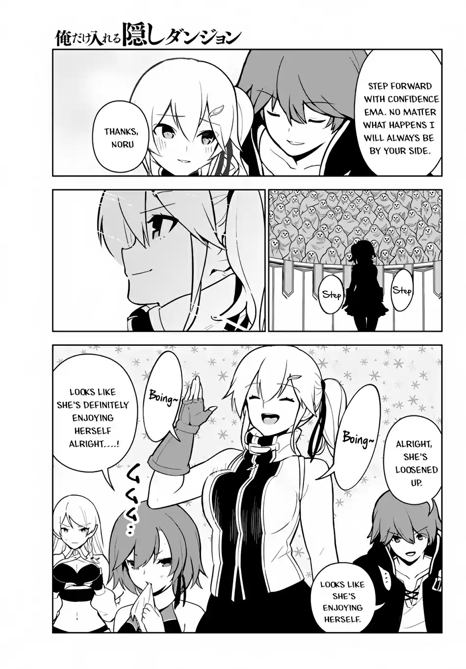 Ore dake Haireru Kakushi Dungeon: Kossori Kitaete Sekai Saikyou Ch. 12