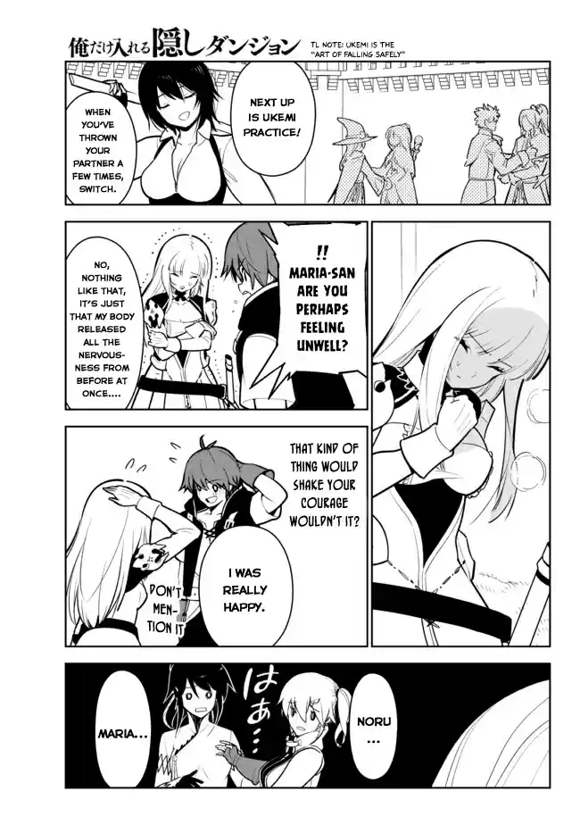 Ore dake Haireru Kakushi Dungeon: Kossori Kitaete Sekai Saikyou Ch. 9