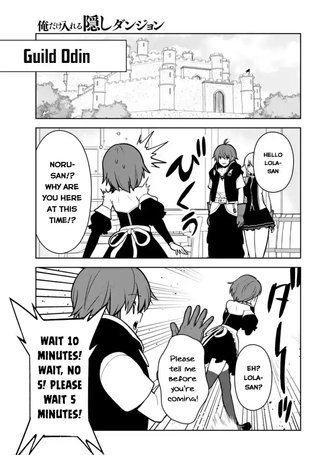 Ore dake Haireru Kakushi Dungeon: Kossori Kitaete Sekai Saikyou Ch. 9